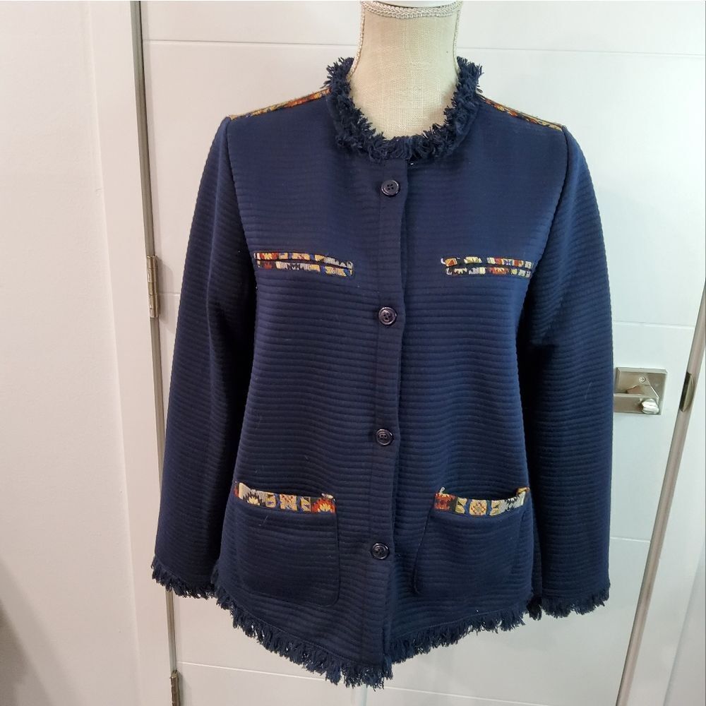 Anthropologie Hayden Los Angeles Fringe Jacket Size S
